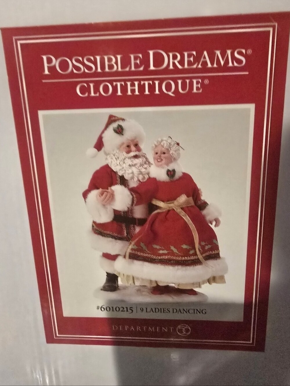 Possible Dreams Santa and Mrs. Claus Holiday Figurines
